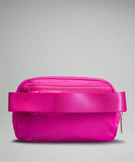 sonic belt bag pink everywhere